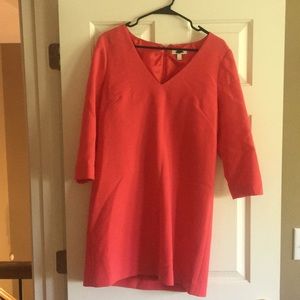 JCrew coral dress